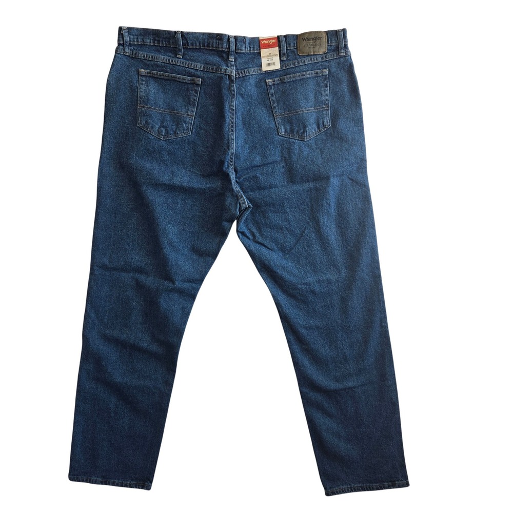Wrangler Authentics Jeans Men 46x34 Blue Relaxed‎ Fit Straight Leg 10ZM200DX - Picture 5 of 6